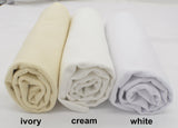 iNee 100% Cotton Fabric for Embroidery, Embroidery Fabric Cotton, 20 by 60-Inch, White iNee