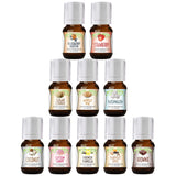 Good Essential Sweet Scents Fragrance Oil Set - 10 Pack Essential Oils for Halloween, Diffuser & Candle Making - Cotton Candy Essential Oil, Marshmallow Essential Oils & More - Essential Oils Set Good Essential