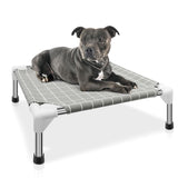 Elevated Pet Bed Dog Cot- Pet Bed for Small Dogs | Raised Dog Bed for Indoor and Outdoor Use for Small Pets Tensorsine