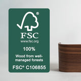 Kazai Wall-Mounted Coat Rack 'Toke' | Modern Design Coat Hanger with Hidden Wall Hooks | Solid Walnut Wood Veneer Panel Kazai.