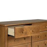 Davinci Jayden 6-Drawer Double Wide Dresser in Chestnut, Greenguard Gold Certified DaVinci