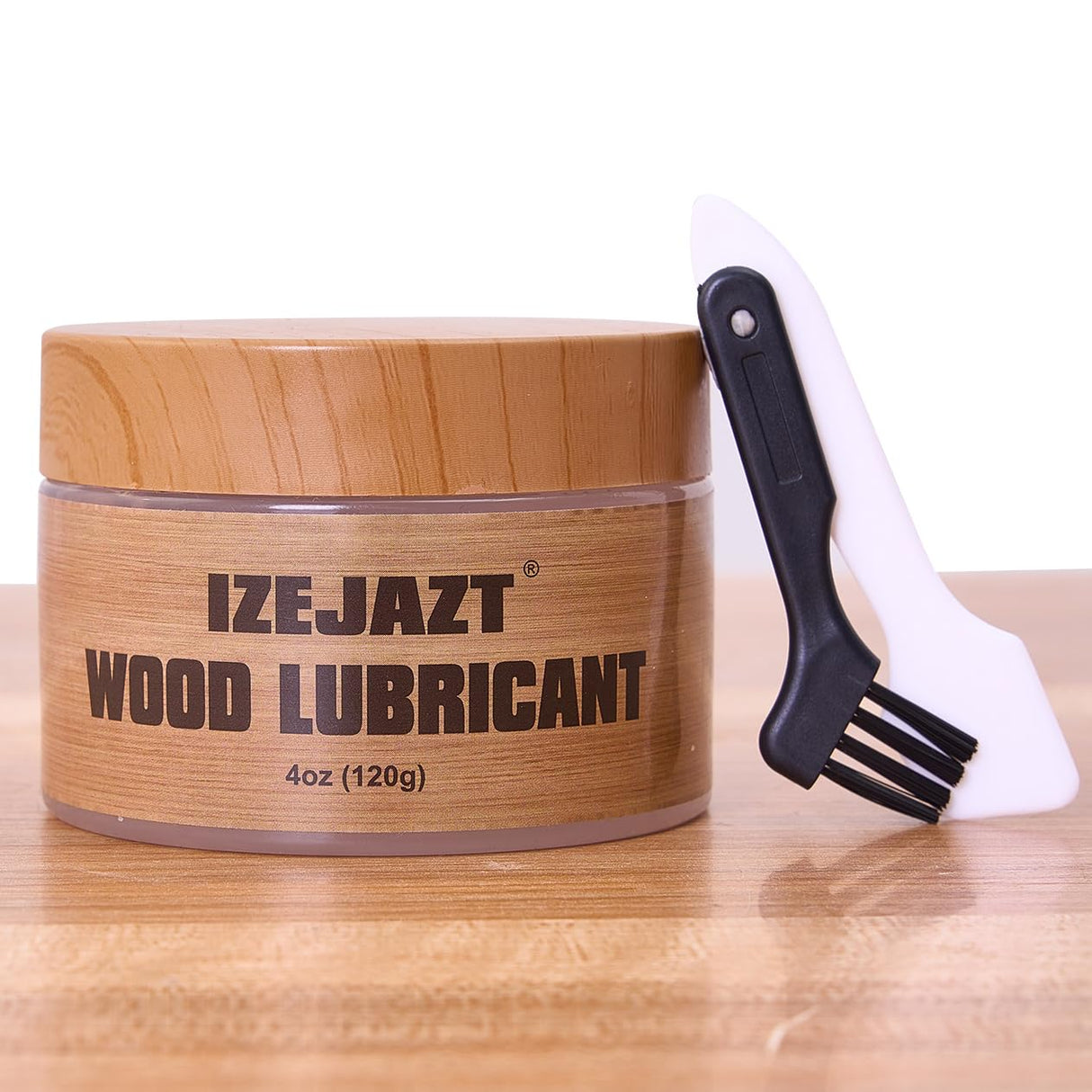 IZEJAZT Drawer Wax，Multi - Purpose Paste Wax and Lubricant for Wood Furniture, Doors and Drawers - Wood Wax, Door Hinge Lubricant, Wood Drawer Lubricant(4 Oz) IZEJAZT
