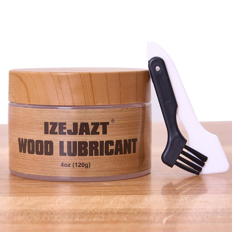 IZEJAZT Drawer Wax，Multi - Purpose Paste Wax and Lubricant for Wood Furniture, Doors and Drawers - Wood Wax, Door Hinge Lubricant, Wood Drawer Lubricant(4 Oz) IZEJAZT