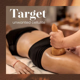 IMPRESA [2 Sizes] Wood Therapy Massage Tools for Body Contouring - Lymphatic Drainage Massager to Help Reduce Appearance of Cellulite - Body Shaping Maderoterapia Kit - Copa Sueca Wood Massage Tools IMPRESA