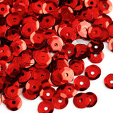 CCINEE 9460 PCS Cup Sequins Bulk, Mixed Colors Loose Sequins for Embroidery Crafts 6MM Rainbow Spangles with Holes for DIY Sewing Making CCINEE