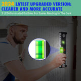 Laser Level, 2-in-1 Laser Level with 100Ft Point & 30Ft Line for Picture Hanging cabinets Tile Walls, Magnetic Laser Level Line Tool for Construction, Laser Level with home renovation Deccasa