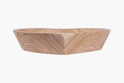 Creative Co-op Decorative Chinaberry Wood Heart Shaped Bowl