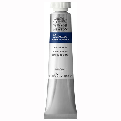 Winsor & Newton Cotman Watercolor Paint, 21ml (0.71-oz) Tube, Chinese White Winsor & Newton