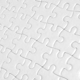 JAPCHET 12 Sets 15.5 x 11 Inches Sublimation Puzzle Blanks, 300 Pieces White Blank Sublimation Jigsaw Puzzles, DIY Custom Puzzle for Heat Press Thermal Transfer Printing Craft JAPCHET