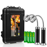 KOSIN Barbecue Grill Light for Outdoor Grill, Super-Bright Led Bbq Lights, Gifts for Men, Traeger Pit Boss Smoker Grill Accessories,Batteries Included KOSIN