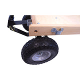 Berlin Big-Foot Kid's Wagon by AmishToyBox.com - Perfect Wagon for Children and Toddlers - Amish Made in Ohio, USA - 10" No-Flat Tires (Red) AmishToyBox.com