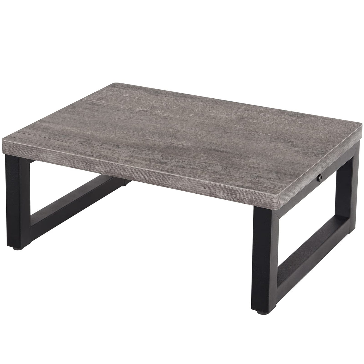 Snughome Wooden Step Stools for Adults Kids, Solid Portable Wooden Bedside Step Stool Adults Hold Up to 350 lb, One Step Foot Stool for Kitchen, Bedroom, Living Room, Bathroom - Self-Assembly(Grey) Snughome