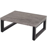 Snughome Wooden Step Stools for Adults Kids, Solid Portable Wooden Bedside Step Stool Adults Hold Up to 350 lb, One Step Foot Stool for Kitchen, Bedroom, Living Room, Bathroom - Self-Assembly(Grey) Snughome