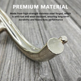 Curved Lathe Tool Rest 1 Inch Post Stainless Steel Tool Rest for Wood Lathe, Special-Shaped Wood Lathe Tool Rest for Bowl Turning, Wood Lathe Tools and Accessories for Mini Lathe YEIXCIKA