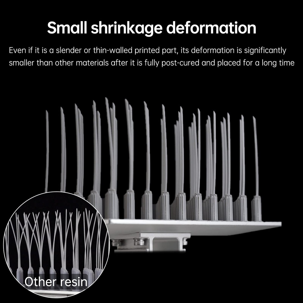 RESIONE 3D Printer Resin, TH72 Flexible Tough Resin with Long-Lasting Toughness and High Elongation, 3D Printing Impact Resistant for Figurines (Medium Grey 1KG) RI RESIONE