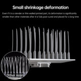 RESIONE 3D Printer Resin, TH72 Flexible Tough Resin with Long-Lasting Toughness and High Elongation, 3D Printing Impact Resistant for Figurines (Medium Grey 1KG) RI RESIONE