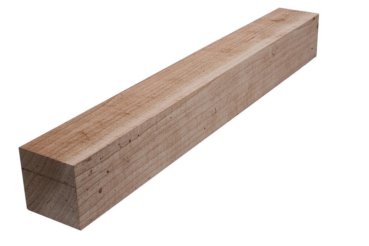 Exotic Wood Zone Cherry Wood Turning Blanks 2" x 2" x 36" Kiln Dried - Wood for Woodturning & Woodworking, Spindles & DIY Wood Projects (1 Piece) Exotic Wood Zone