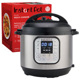 Instant Pot Duo 7-in-1 Electric Pressure Cooker, Slow Cooker, Rice Cooker, Steamer, Sauté, Yogurt Maker, Warmer & Sterilizer, Includes App With Over 800 Recipes, Stainless Steel, 6 Quart Instant Pot