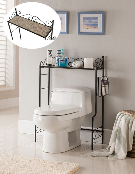 Kings Brand Furniture - Etagere Freestanding Bathroom Shelf Storage Organizer Rack Kings Brand Furniture