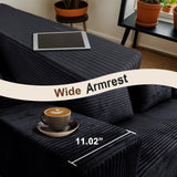 Nigoone Cloud Sectional Sofa, Boneless Couch for Living Room, No Assembly Required, Deep Seat, Modern Minimalist Modular Couch, Free Combination, 103" L-Shape with Chaise, Plush Corduroy, Right Nigoone