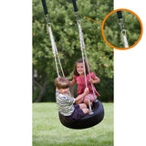 Tree Swing Hanging Straps Kit, Heavy Duty Holds 2200LBS 5FT Extra Long, with Safer Lock Snap Carabiners & Carry Pouch Bag PANGAEA