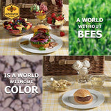 Hoover Hives 8 Frame Beehive Kit - Dipped in 100% Beeswax Includes Wooden Frames & Waxed Foundations (2 Deep Boxes, 1 Medium Box) Hoover Hives