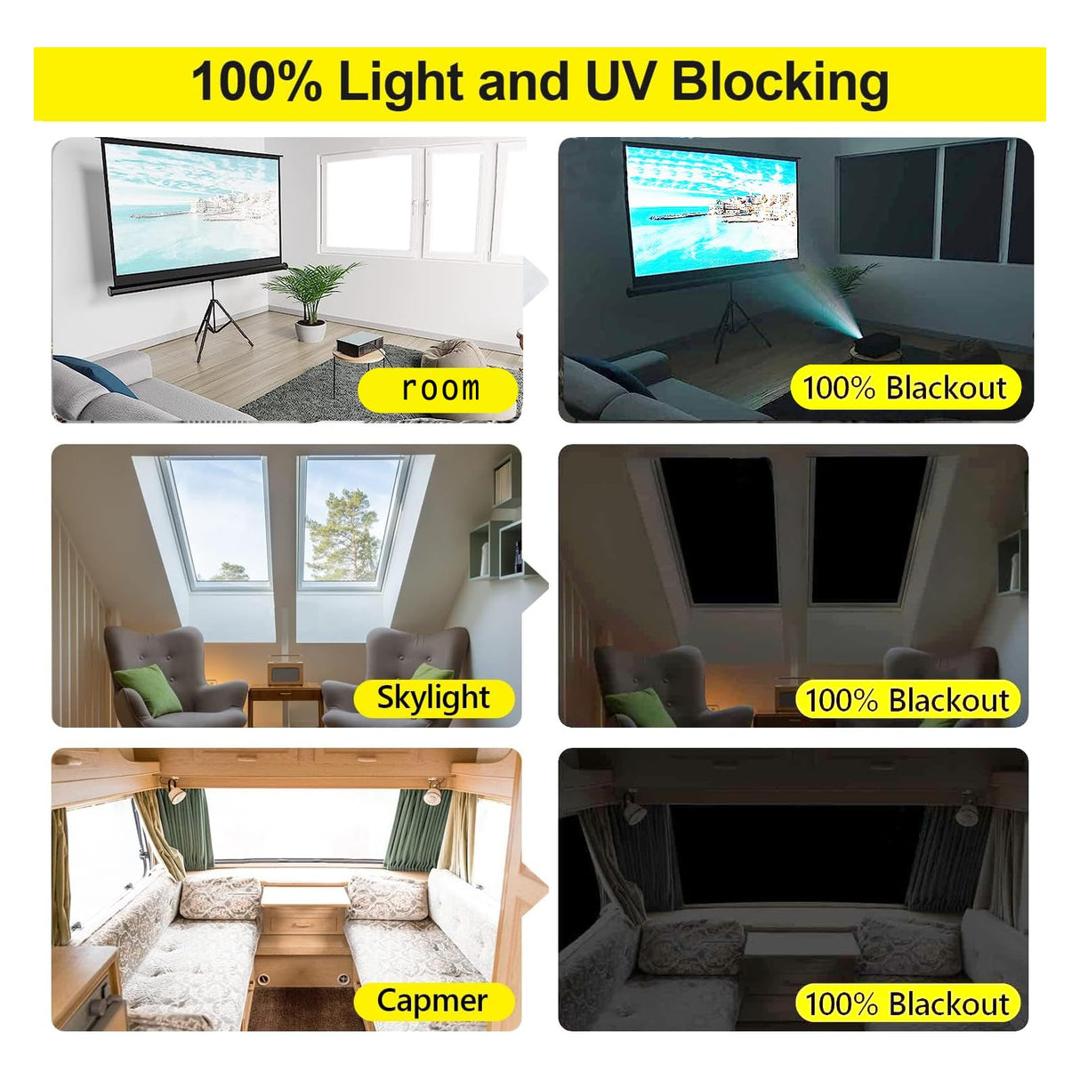 100% Blackout Curtains for Bedroom 39" x 57" Portable Blackout Shades Film No Drill Blackout Curtains Sunblock Window Cover Black Out Curtains for Nursery Dorm Room Office and Travel Windows T Legend