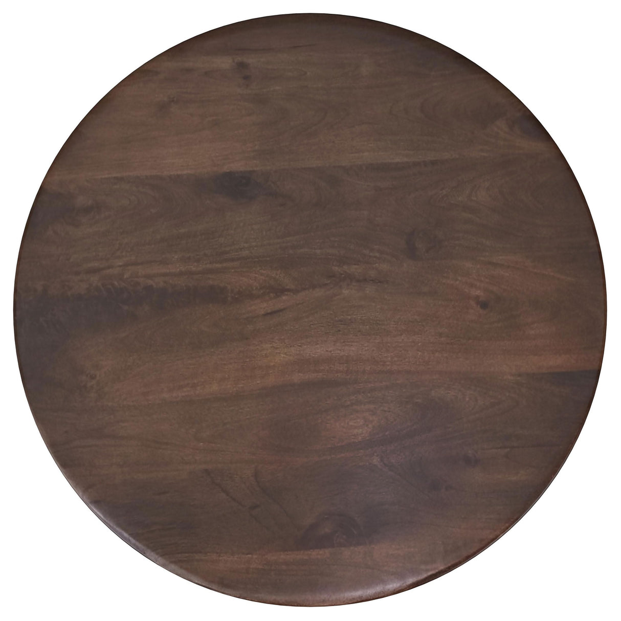 Coaster Home Furnishings Dale Round Solid Mango Wood Coffee Table Brown Coaster Home Furnishings