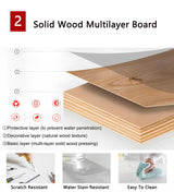 L-Shaped Reception Desk with Counter & Lockable Drawers,Modern Wooden Commercial Reception Desk with Storage & led Lights,for Home Office,Checkout,Lobby,Beauty Salon Generic