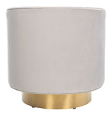 SAFAVIEH Couture Josephine Swivel Barrel Chair SAFAVIEH