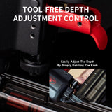 AEROPRO TOOLS Pneumatic Brad Nailer, 18 Gauge 2 in 1 Air Brad Nail Gun and Staple Gun with 1000pcs Nails for Upholstery, DIY Project, Woodworking AEROPRO