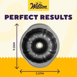 Wilton Perfect Results Premium Non-Stick 9.51-Inch Fluted Tube Pan, Steel Cake Pan Wilton