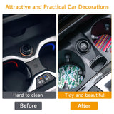 120PCS Sublimation Blanks Car Coasters, Absorbent Auto Coasters for Cup Holders, Neoprene Car Coasters Absorb Spills to Keep Cupholders Clean Valyria
