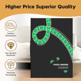 Nariolar 1000-Piece Puzzle Storage Folder: Portable, Large Jigsaw Puzzle Organizer with 15 HD Pockets, Holds 30 Puzzles, Dustproof & Protective Puzzle Accessory Nariolar