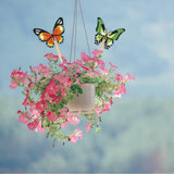 Vcekract 8 Pcs Butterfly Diamond Painting Kits, Diamond Art Kits for Garden Decor, Butterfly Stakes Diamond Art Kits for Adults, Crafts for Adults Vcekract