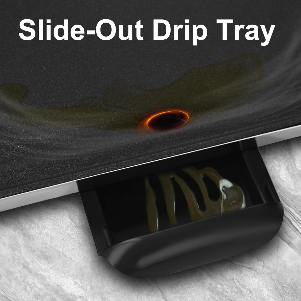 AEWHALE Electric Nonstick Extra Larger Griddle Grill-35" Teppanyaki Grill BBQ with Adjustable Temperature &Insulated Handles for Indoor/Outdoor AEWHALE