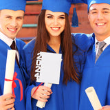 BEOSOFLOY 2024 Graduation Picture Frames Hand Fan Photo Frame Blank Sublimation Graduation Picture Frame 2024 Gifts for Her Him Class of 2024 Graduation Party BEOSOFLOY