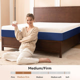 Gelsea Cooling Gel Memory Foam Mattress Made in USA,Hybrid Mattress with Breathable Cover,Bed Mattress in a Box,Pressure Relieving,CertiPUR-US Certified (6 Inch, Full) Gelsea