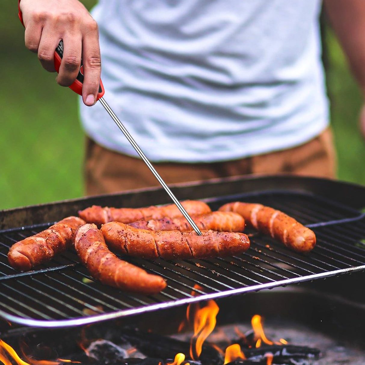 Digital Thermometer Food Meat Candy Water Immediate Read Thermometer for Kitchen Cooking(12 Pcs) Weewooday