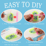 6 Pack 5D Cartoon Diamond Painting Kits for Kids, Cute Animals Diamond Art Kits for Kids Beginners, DIY Kids' Mosaic Kits Gem Art Dots Crafts for Girls Boys Ages 6-8-9-10-12, Home Wall Decor 6X6 Inch KINPLUB