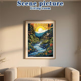 DOTZSO Abstract Diamond Painting Kits for Adults, Easy DIY 5D Round Full Drill Diamond Art kit Diamond Dot Crystal Gem Art and Craft for Beginners Home Wall Decor 12x16 Inches DOTZSO