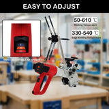 HayWHNKN Woodworking Portable Edge Bander Banding Machine Curve Straight Edge Bander 110V HayWHNKN