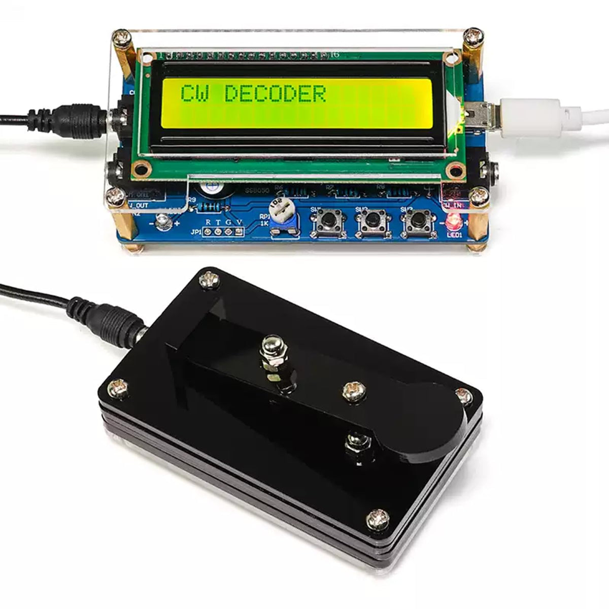 EIELE Soldering Practice Kit Morse Code Decoder CW Morse Code Practice ...