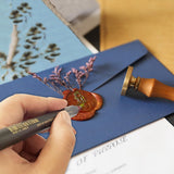 MONVICT 732 Pcs Wax Seal Stamp Kit with Pink Gift Box, Electric Wax Seal Warmer, Sealing Beads, Stamp, Spoon, Pens, Envelopes, Tweezers Gift for Kids Girls Crafter DIY MONVICT