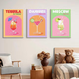 DAZZLEDOTS 6 Pack Diamond Art Kits for Adults, Cocktail Diamond Painting 5D Diamond Art Kits for Beginners Retro Cocktail DIY Full Drill Paint by Diamonds Dot Gem Art for Home Wall Decor 12x16Inch DAZZLEDOTS