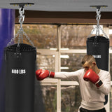 Eapele Punching Bag Hanger, Heavy Bag Ceiling Mount Holder for Hanging, 360° Swivel Boxing Bag Hanger for MMA Training, Muay Thai Bags, Heavy Duty Hook for Aerial Yoga, Porch Swings, Hammock Chairs Eapele