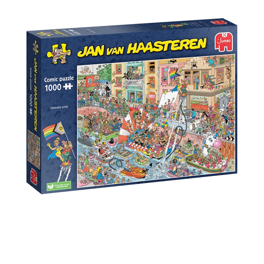 Jan van Haasteren - Championship Football 1000 Piece Jigsaw Puzzle by Jumbo Games Jan van Haasteren