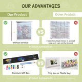 Pangoo Art Paint by Numbers Kit for Adults, Flower Turtle Paint by Numbers, Cute Animal Adults Paint by Number Kits, 16" X20" Paint by Number Canvas for Home Wall Art Decor Pangoo Art