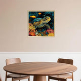 Aestalrcus Sea Turtles Diamond Art Kits for Adults, Sea Turtles Diamond Painting Kits for Adults, 5D Gem Art and Crafts for Gift Home Wall Decor 14x14 Inch Aestalrcus