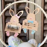 Easter Personalized Money Gift Holder - Bunny Money Holder Easter Gift Card Money Holder for Boys Girls, Hanging Easter Gift Card Holder Gifts V-DECORPARKS
